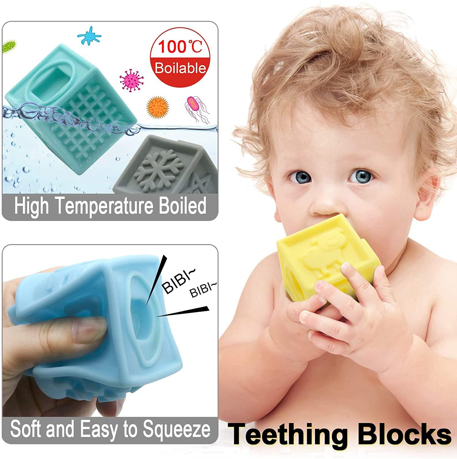 Blocks for Toddlers 3D Sensory Building Blocks